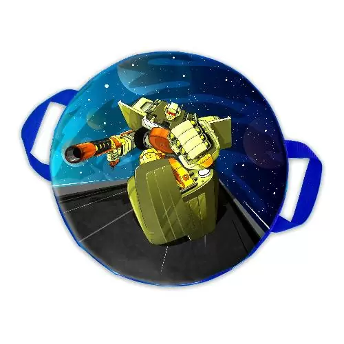 Санки-ледянки №64 "Авторобот2" D-45см от магазина Супер Спорт